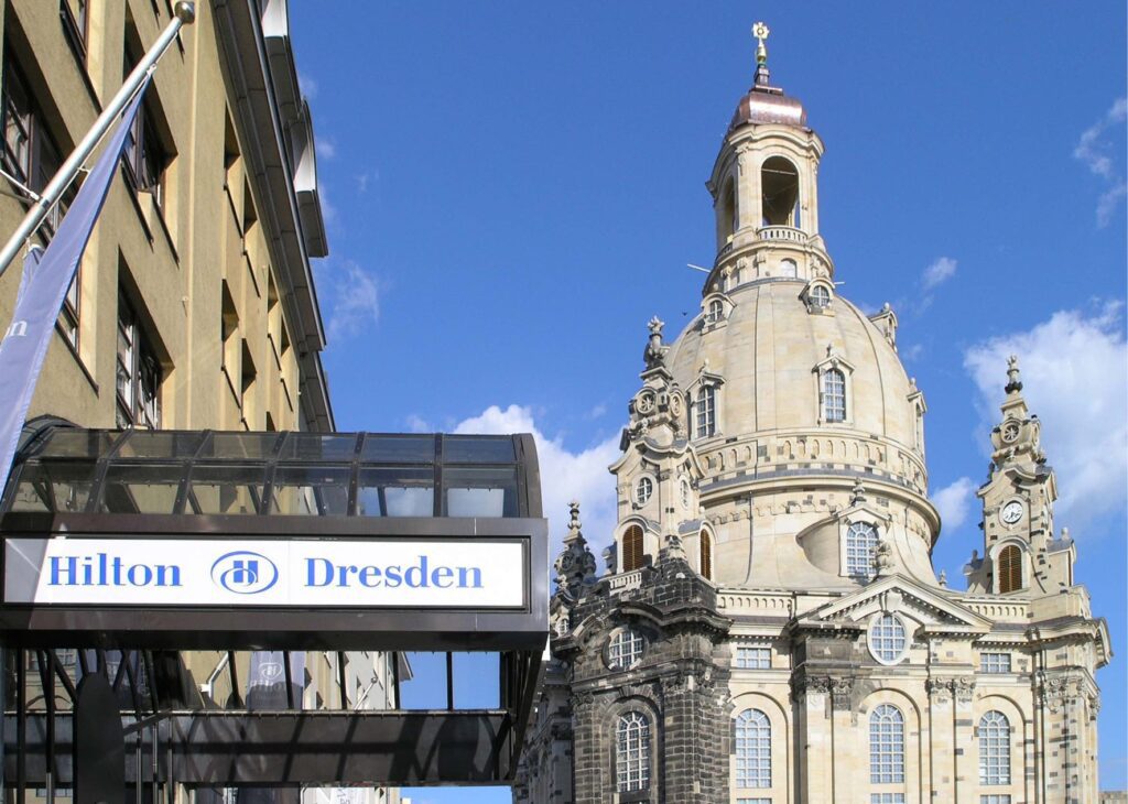 Hilton Dresden erleben 2 Hilton Dresden und Frauenkirche