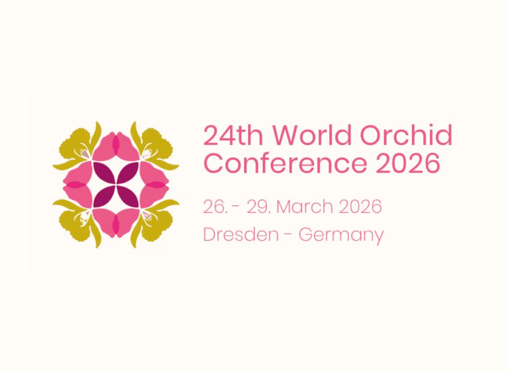 Logo 24. WOC 2026 24th World Orchid Conference 2026
