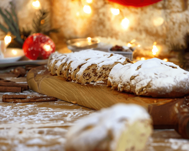 Echter Dresdner Christstollen aus der Hilton Backstube