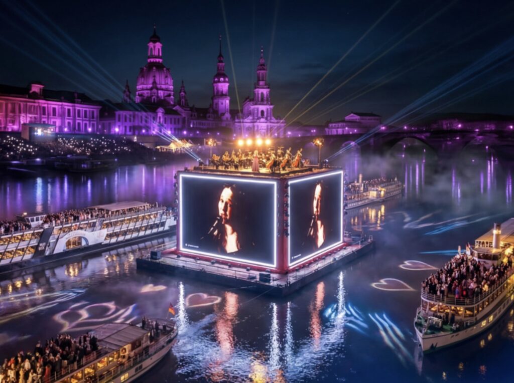 Elbzauber Dresden 2026 Open-Air Konzert auf der Elbe mit Lichtshow